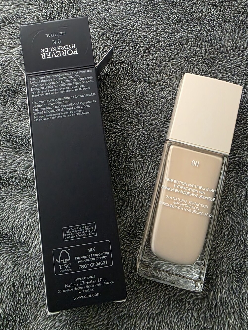 Dior Forever Hydra Nude Skincare Foundation - Shade ON - brand NEW in Box 1 oz - Picture 2 of 8